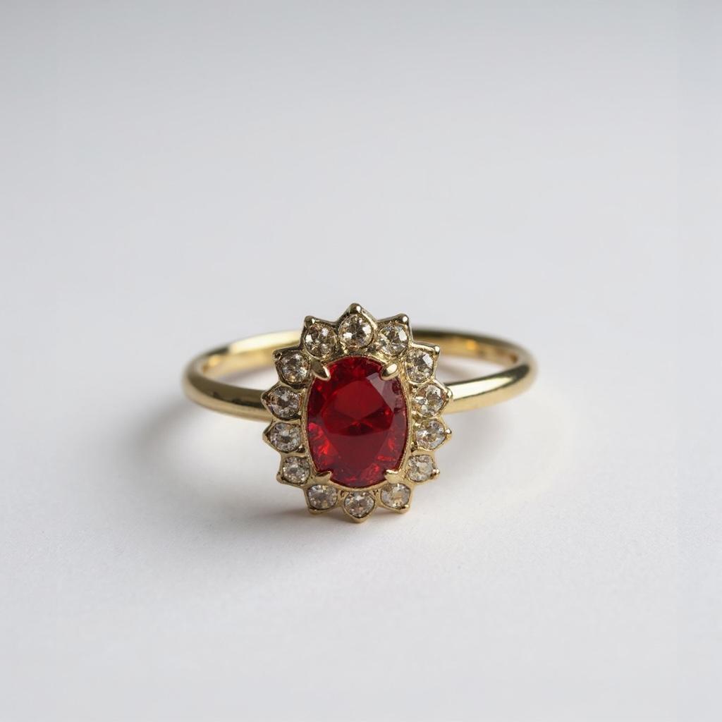 Set Begoña Zafiro Rojo