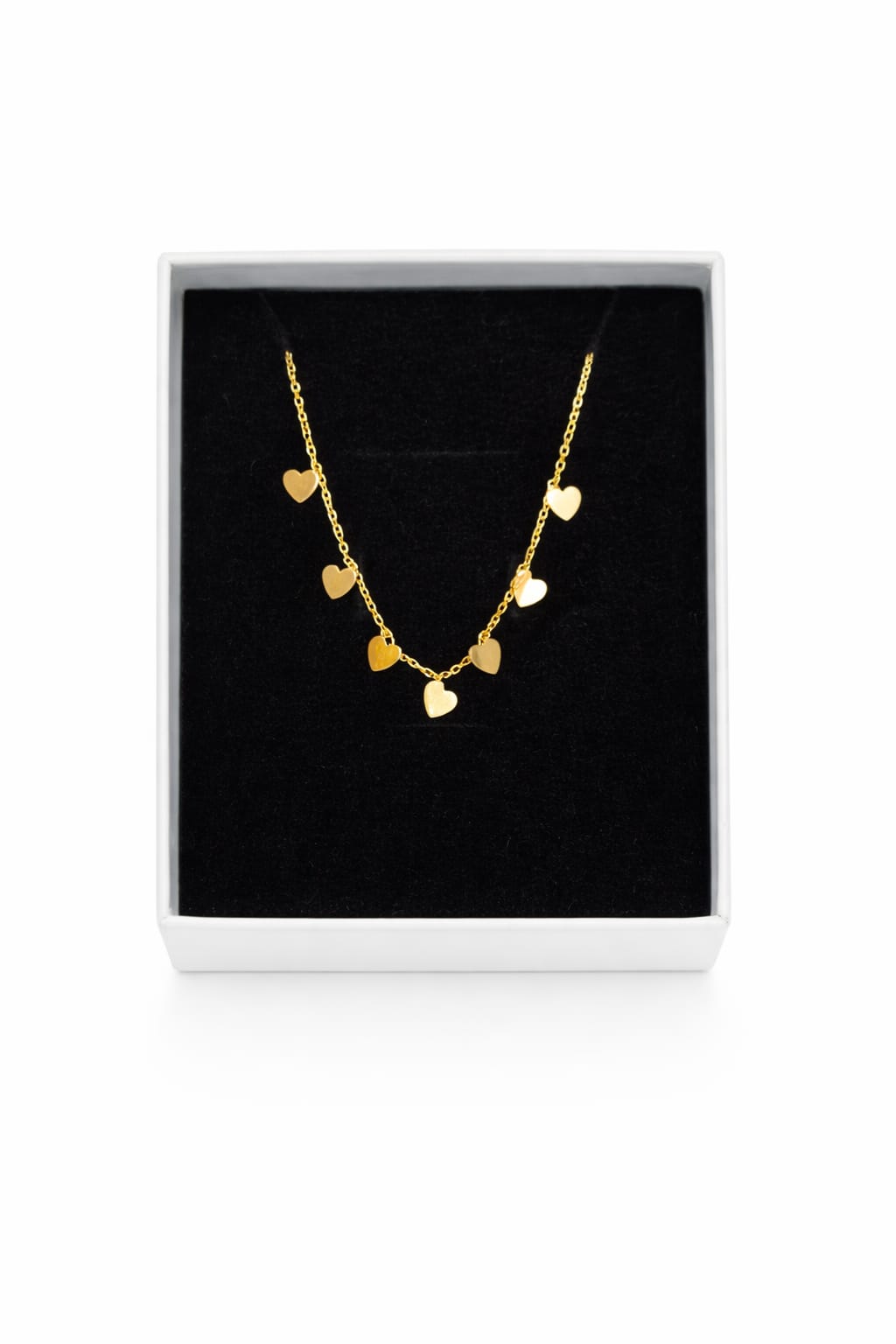 Gargantilla Corazones Dorados