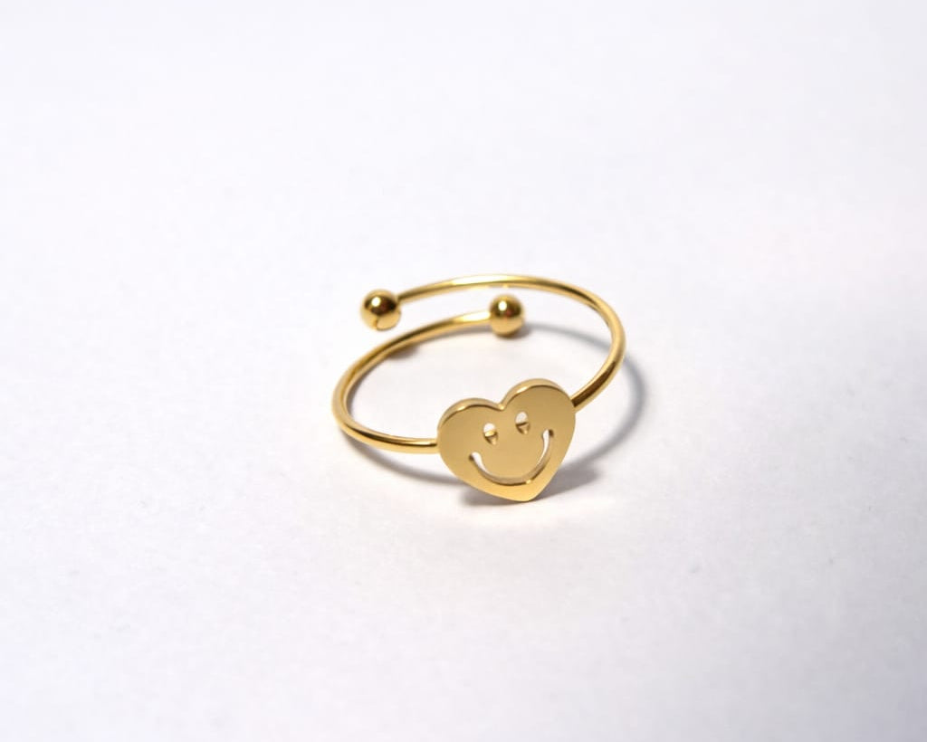 Anillo Ajustable Smiley